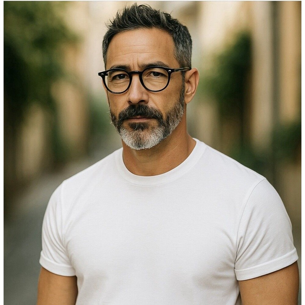Oliver Peoples OV5459U Romare Eyeglasses 48-22-145 Black Gradient Havana - Picture 5 of 15